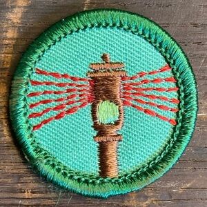 Vintage 1964 Girl Scouts Badge - Round 1.5”